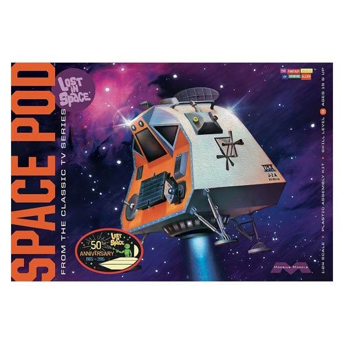 Lost in Space Space Pod 1:24 Scale Model Kit